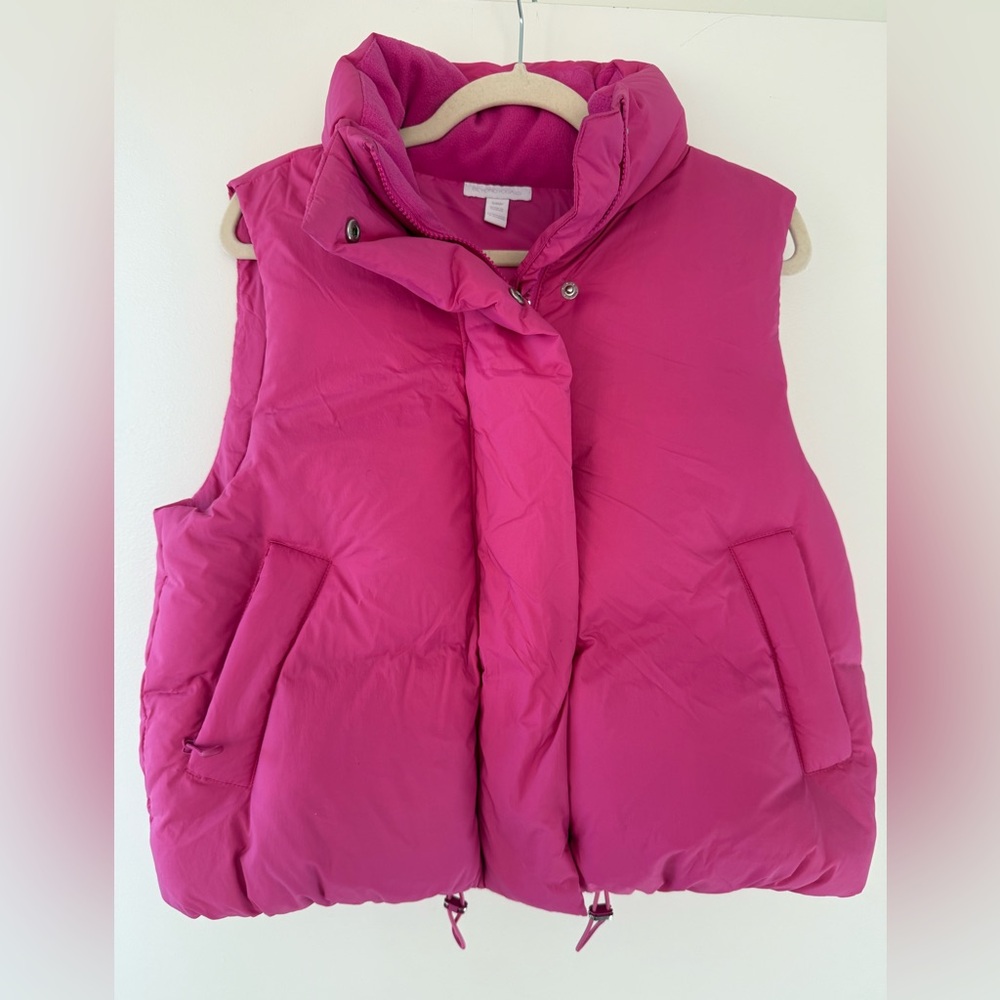 Beyond yoga down filled vest